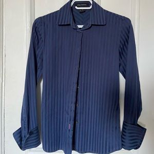 Pink tartan blues striped Shirt